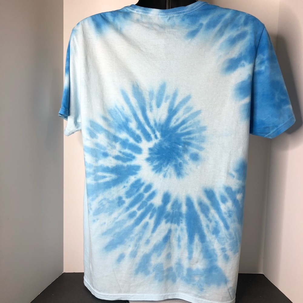 Tom and Jerry Tie Dye Tee Shirt Blue/Gray - Picture 6 of 7